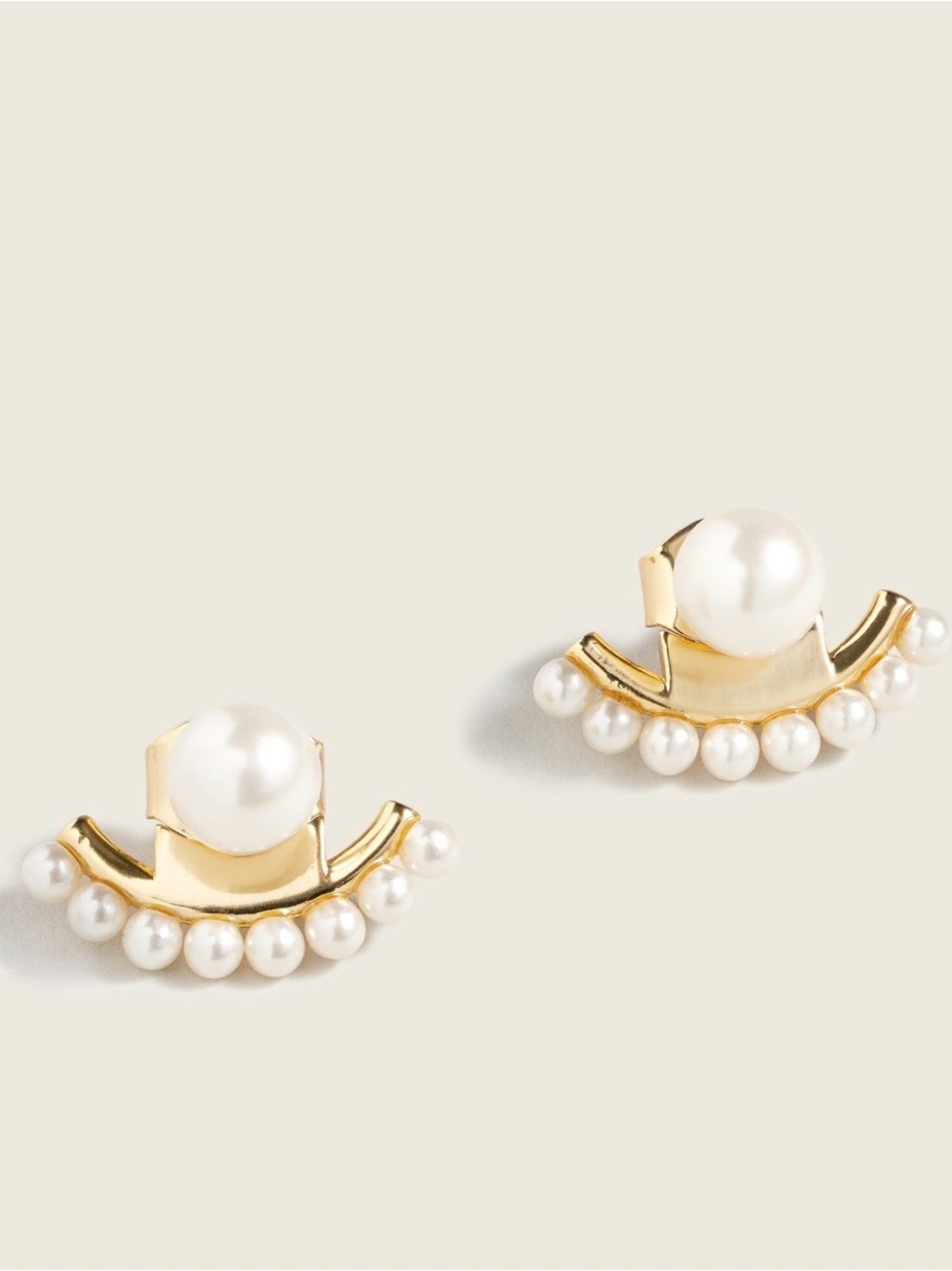 J Crew Pearl Earrings